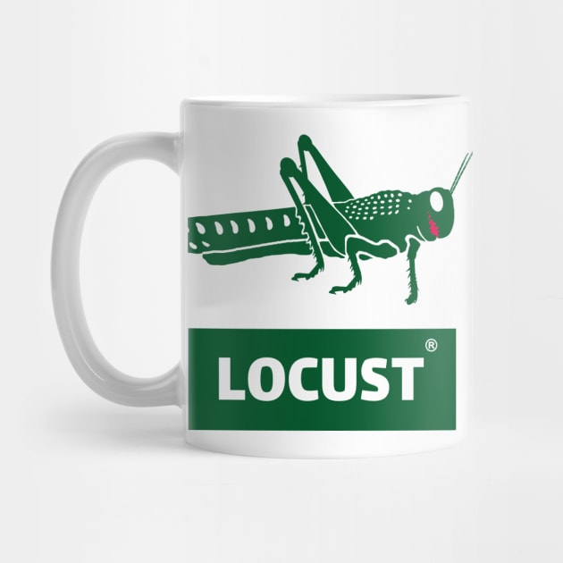 Bootleg Parody Brand "LOCUST" by SPACE ART & NATURE SHIRTS 